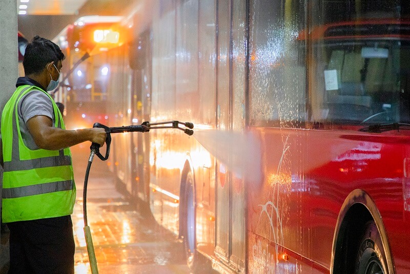 Transportation Hub Cleaning